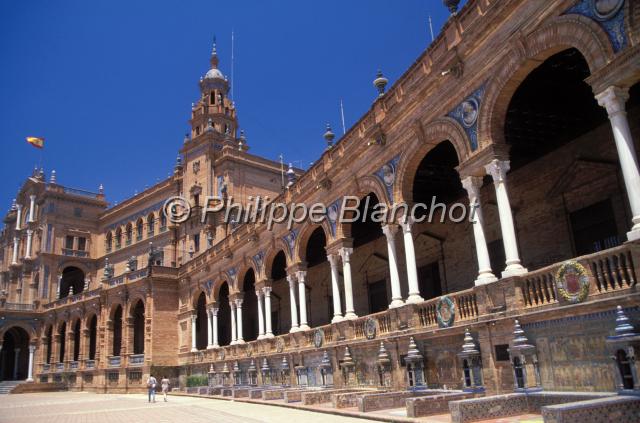 espagne andalousie 27.JPG - Place d'EspagneSéville (Sevilla)AndalousieEspagne